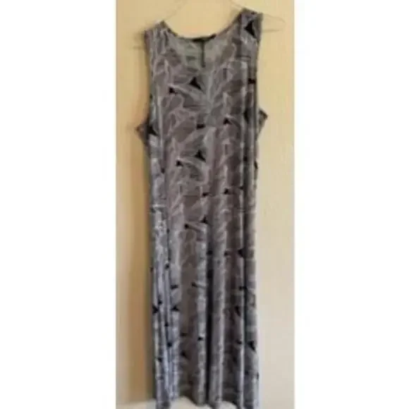 Qvc Dresses | Black and White Maxi Dress, Attitude by Renee Size XL | Color: Black/White | Size: XL | Mimi_Q_2023's Closet